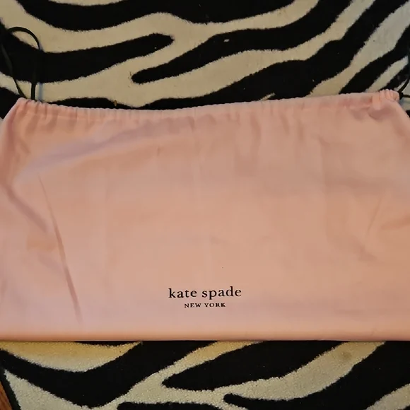 NWOT Kate Spade Leopard Cat Purse with Black and Brown - Picture 8 of 8